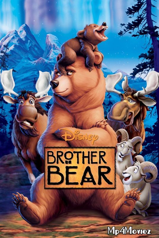 poster of Brother Bear 2003 Hindi Dubbed Movie