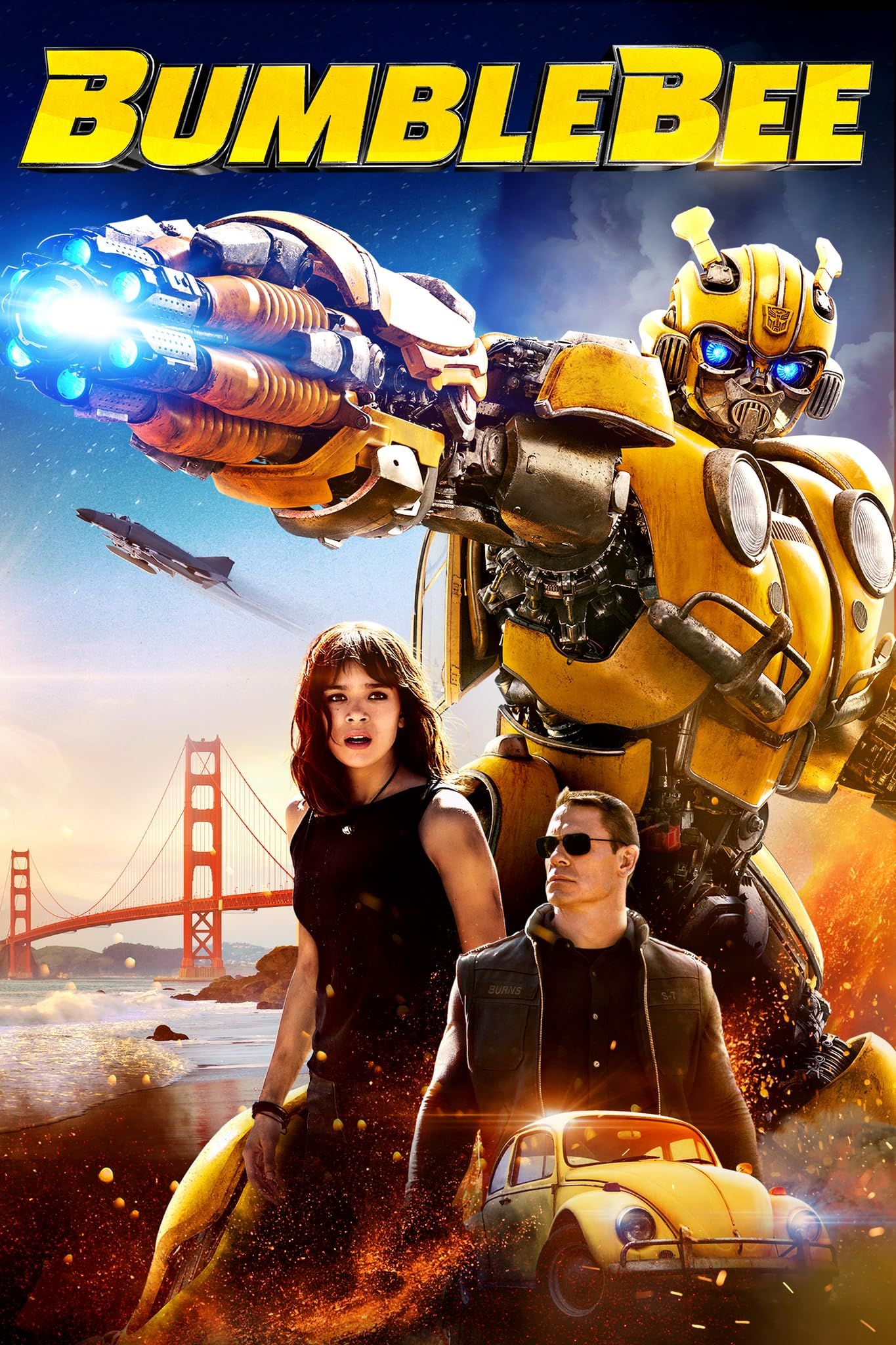 poster of Bumblebee (2018) Hindi ORG Dubbed BluRay