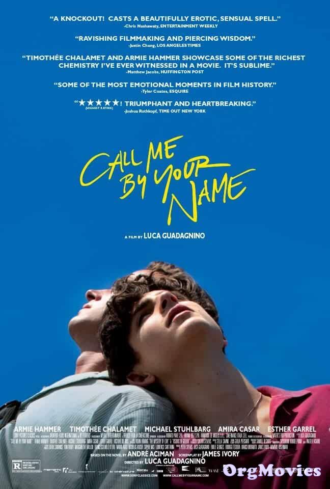 poster of Call Me by Your Name 2017 English Full Movie