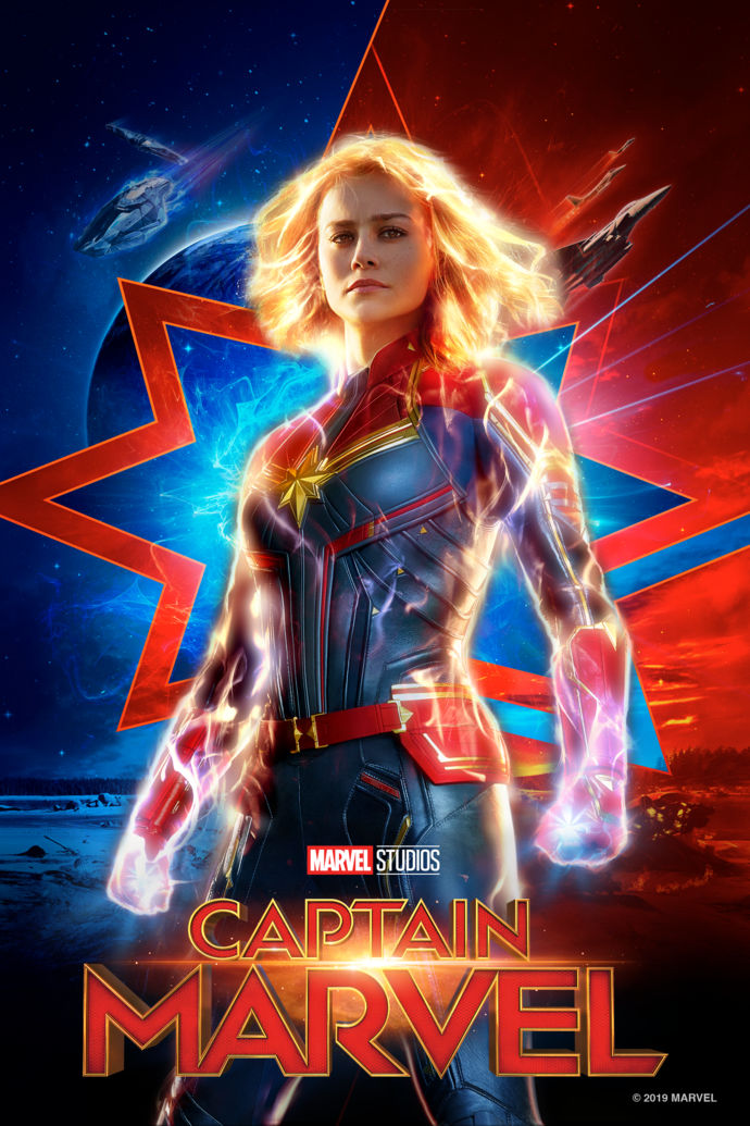 poster of Captain Marvel 2019 Full Movie In Hindi Dubbed