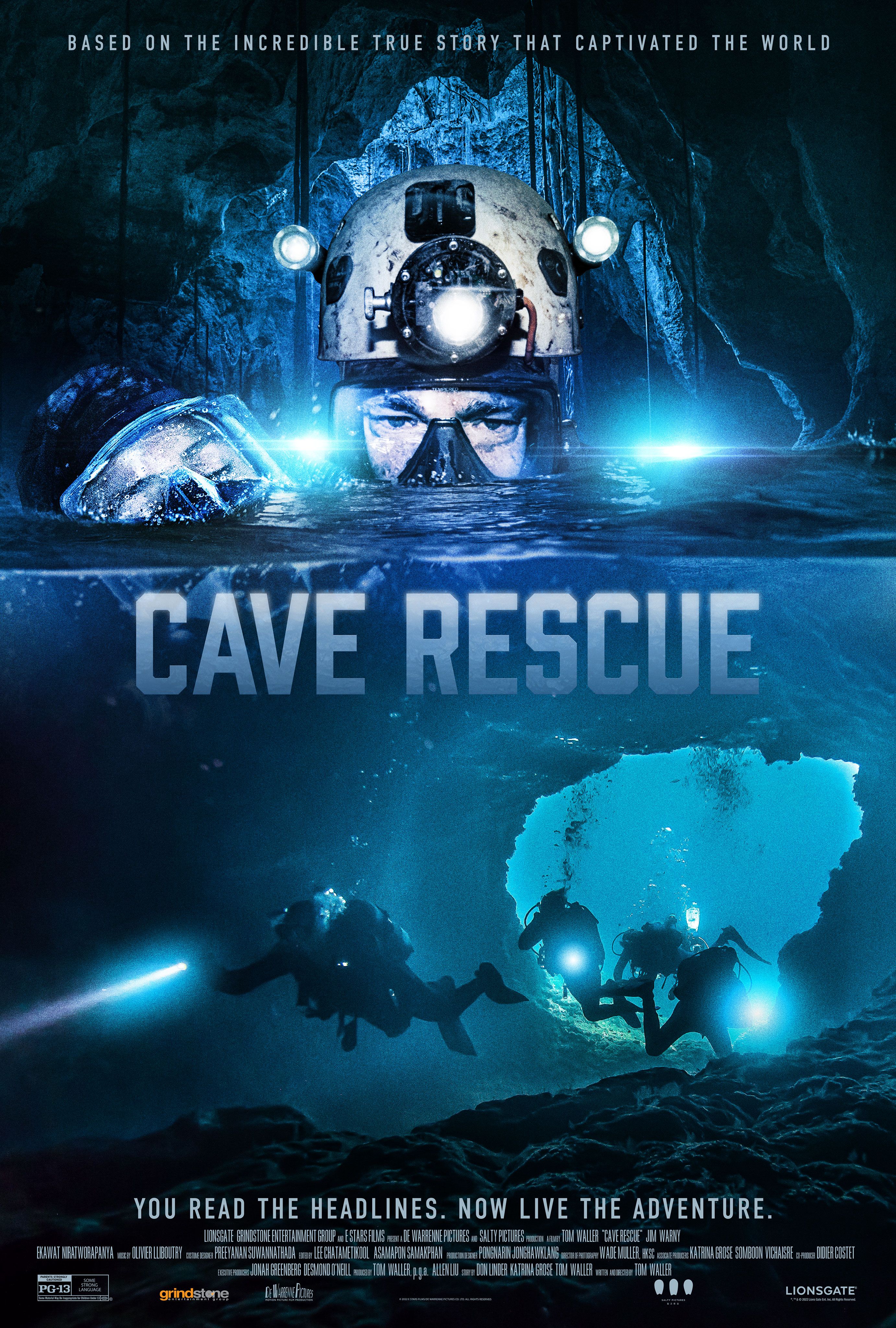 poster of Cave Rescue (2022) Hindi Dubbed (Unofficial) WEBRip