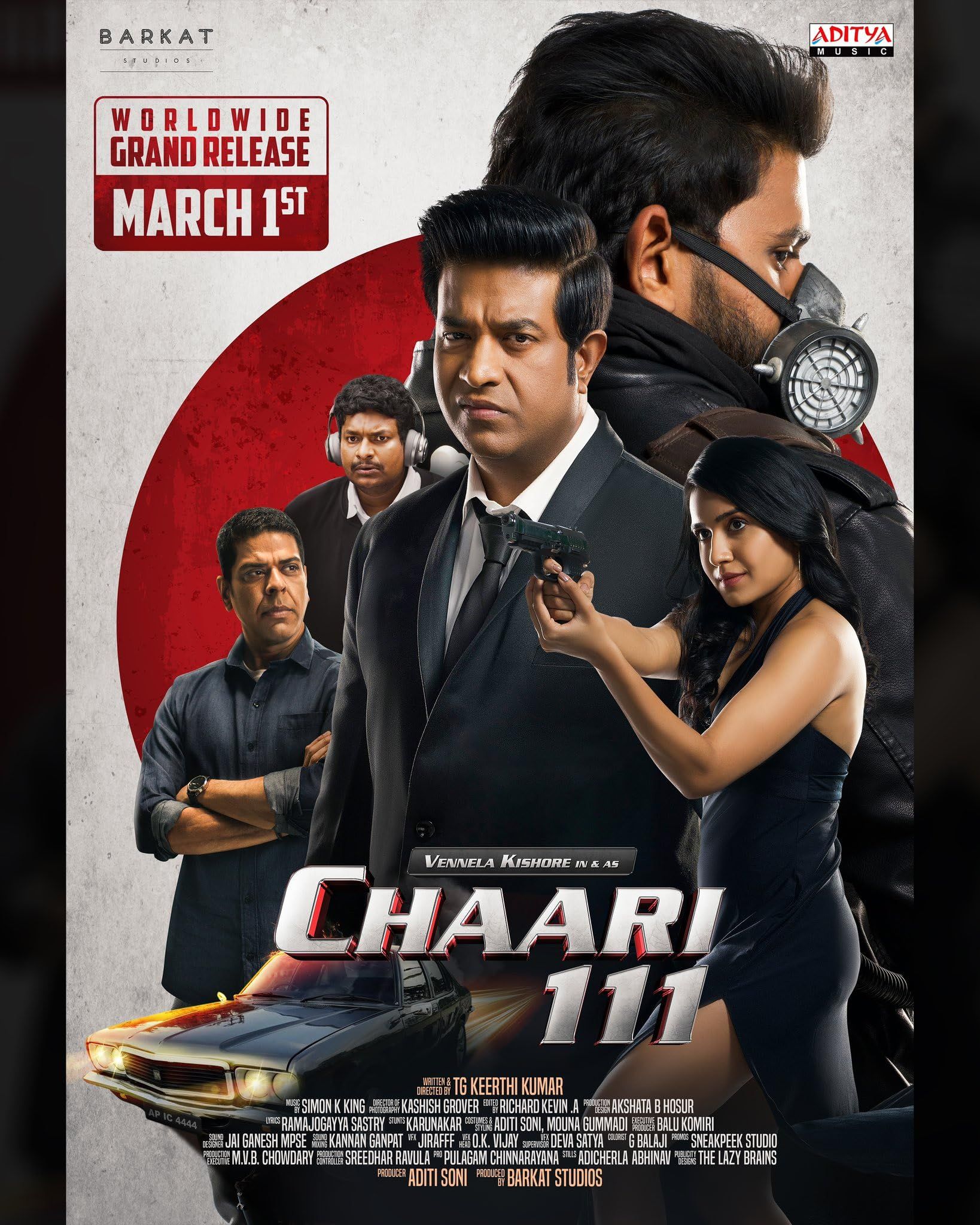 poster of Chaari 111 (2024) Hindi HQ Dubbed Movie