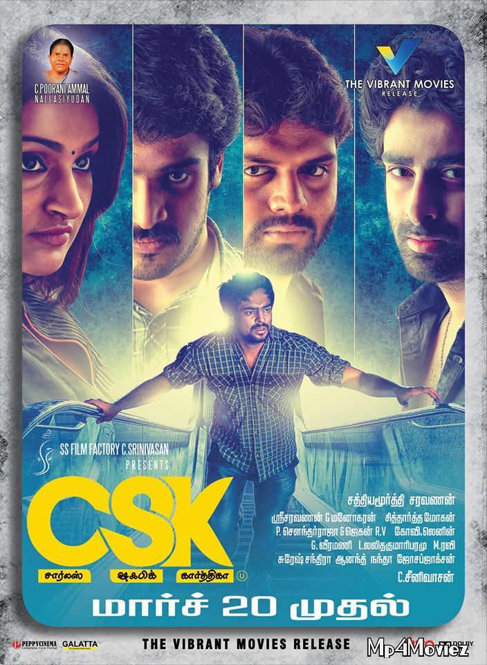 poster of Charles Shafiq Karthiga (CSK) 2020 Hindi Dubbed HDRip