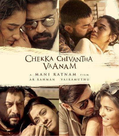 poster of Chekka Chivantha Vaanam (2022) Hindi Dubbed HDRip