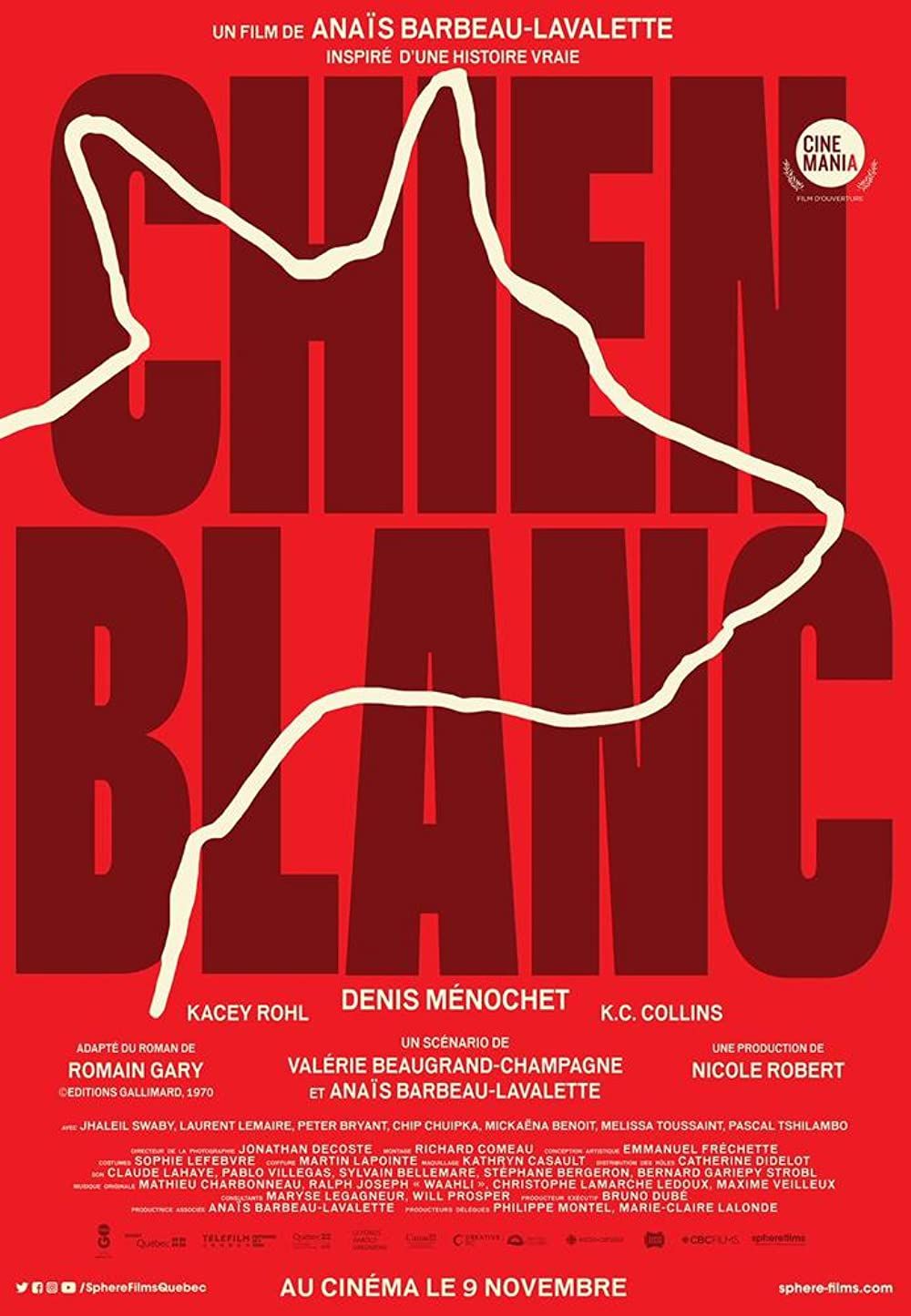 poster of Chien Blanc 2022 Bengali Dubbed (Unofficial) WEBRip