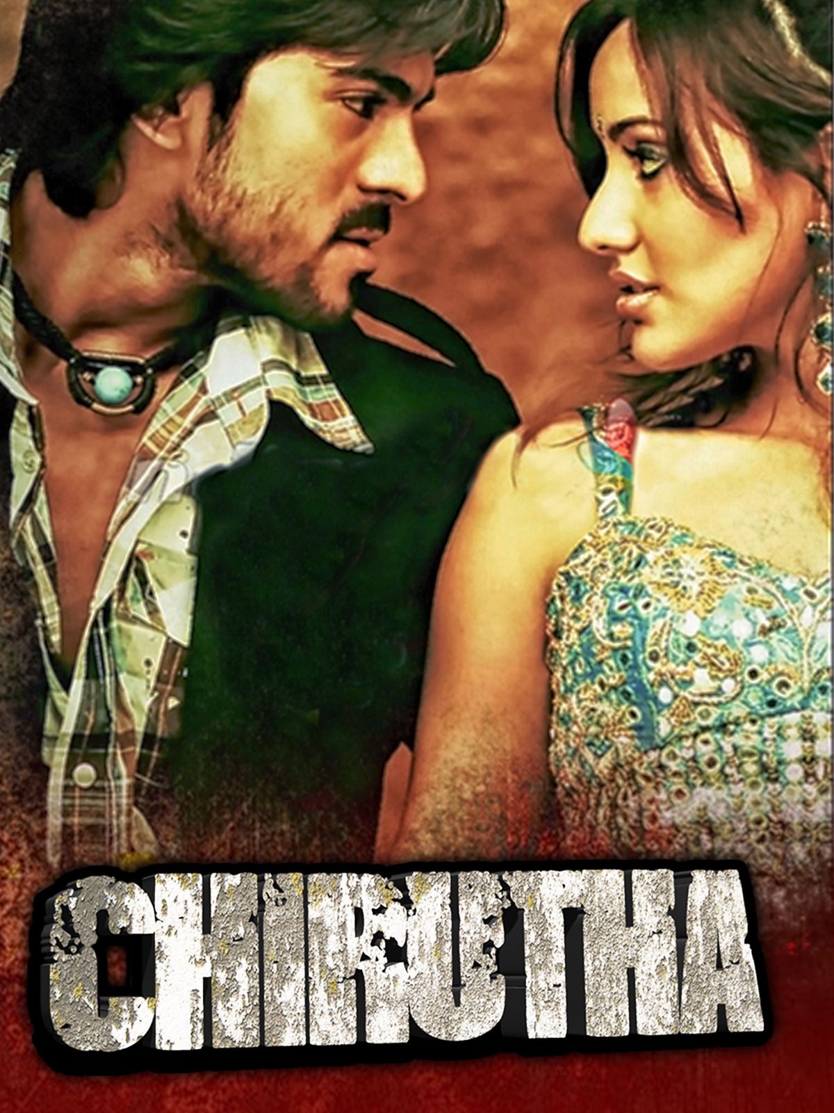 poster of Chirutha (2007) ORG Hindi Dubbed Movie