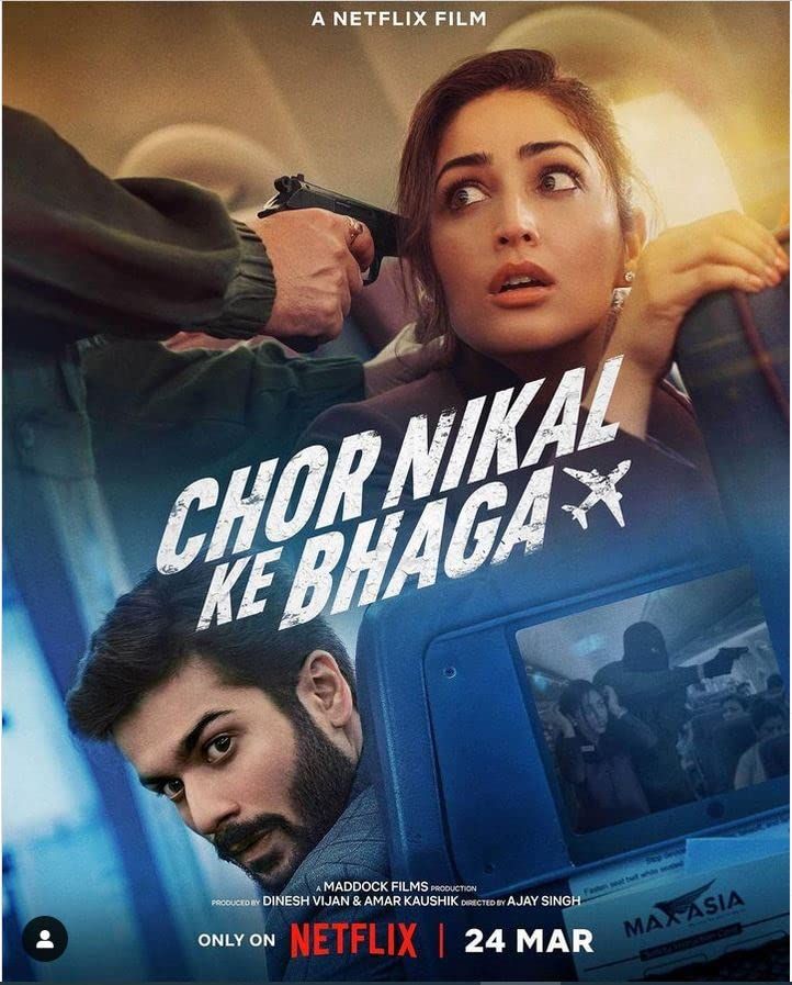 poster of Chor Nikal Ke Bhaga 2023 Bengali Dubbed (Unofficial) WEBRip