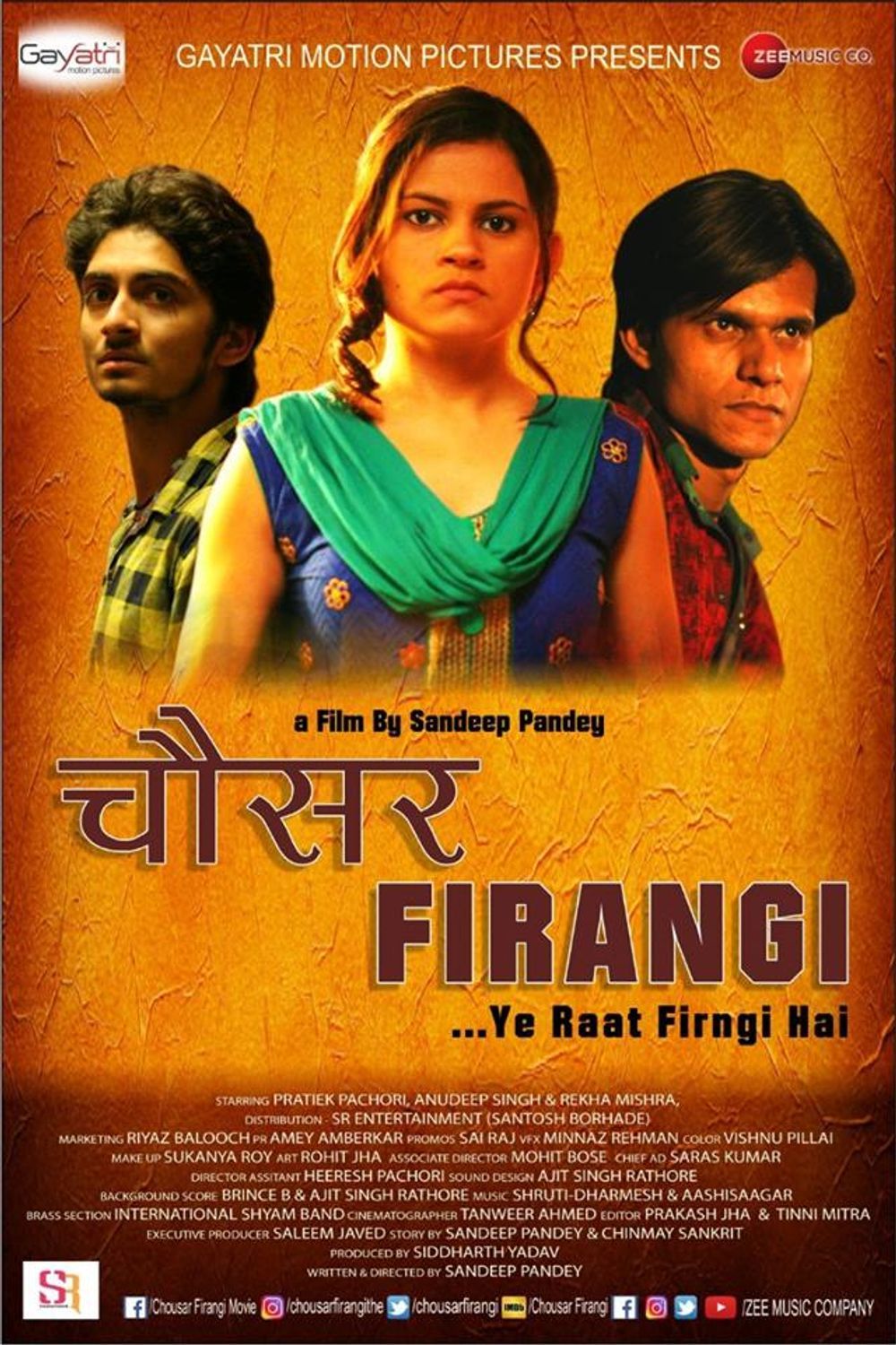 poster of Chousar Firangi (2022) Hindi Dubbad HDRip