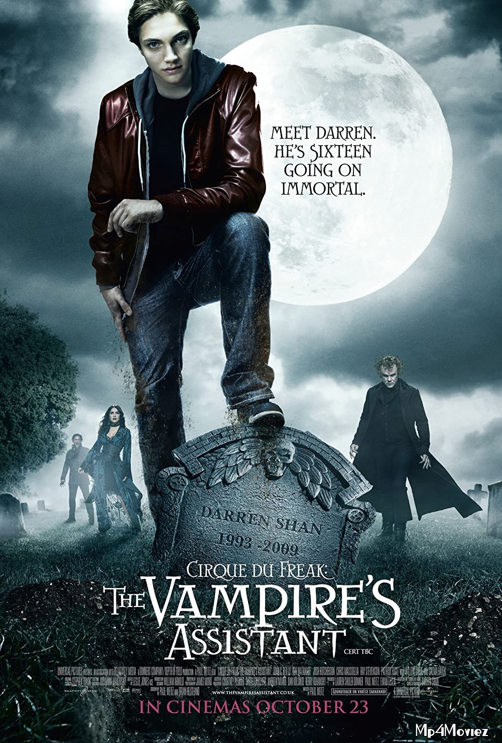 poster of Cirque du Freak The Vampires Assistant (2009) Hindi Dubbed BluRay