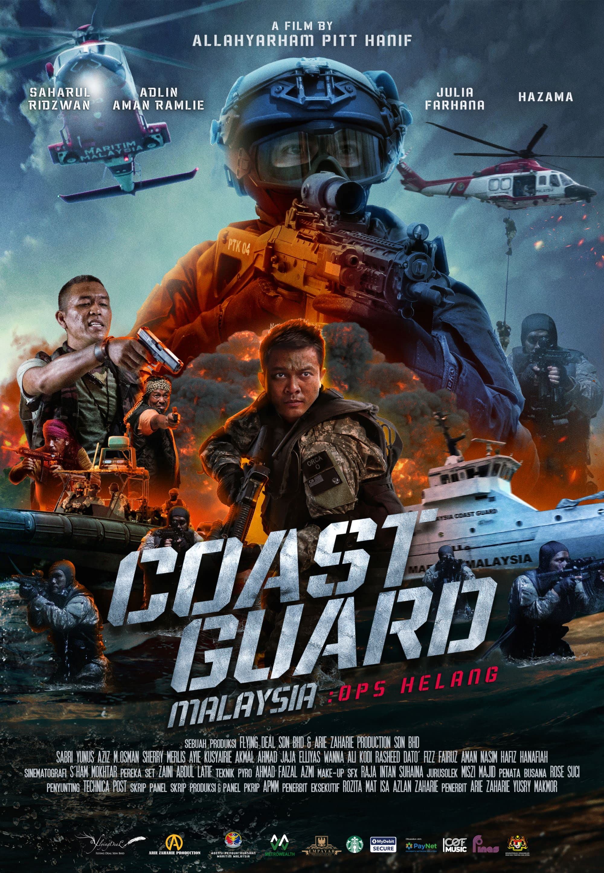 poster of Coast Guard Malaysia: Ops Helang 2023 Tamil Dubbed (Unofficial) WEBRip