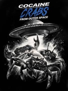 poster of Cocaine Crabs from Outer Space 2022 Hindi (Unofficial) Dubbed