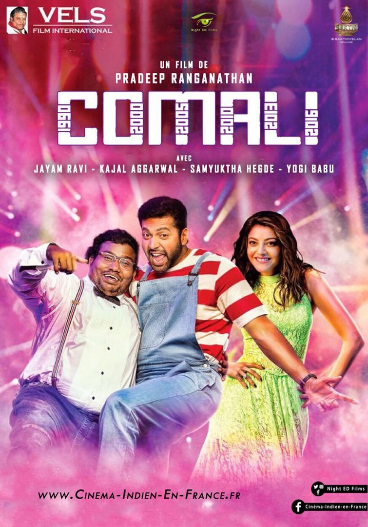 poster of Comali (2021) Hindi Dubbed HDRip