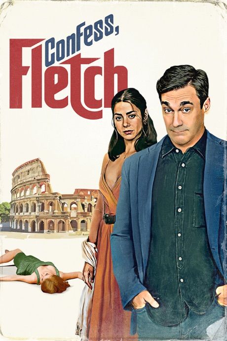 poster of Confess Fletch (2022) Hindi Dubbed BluRay