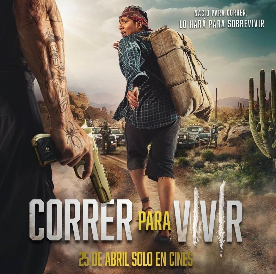 poster of Correr para Vivir 2024 Hindi (Unofficial) Dubbed