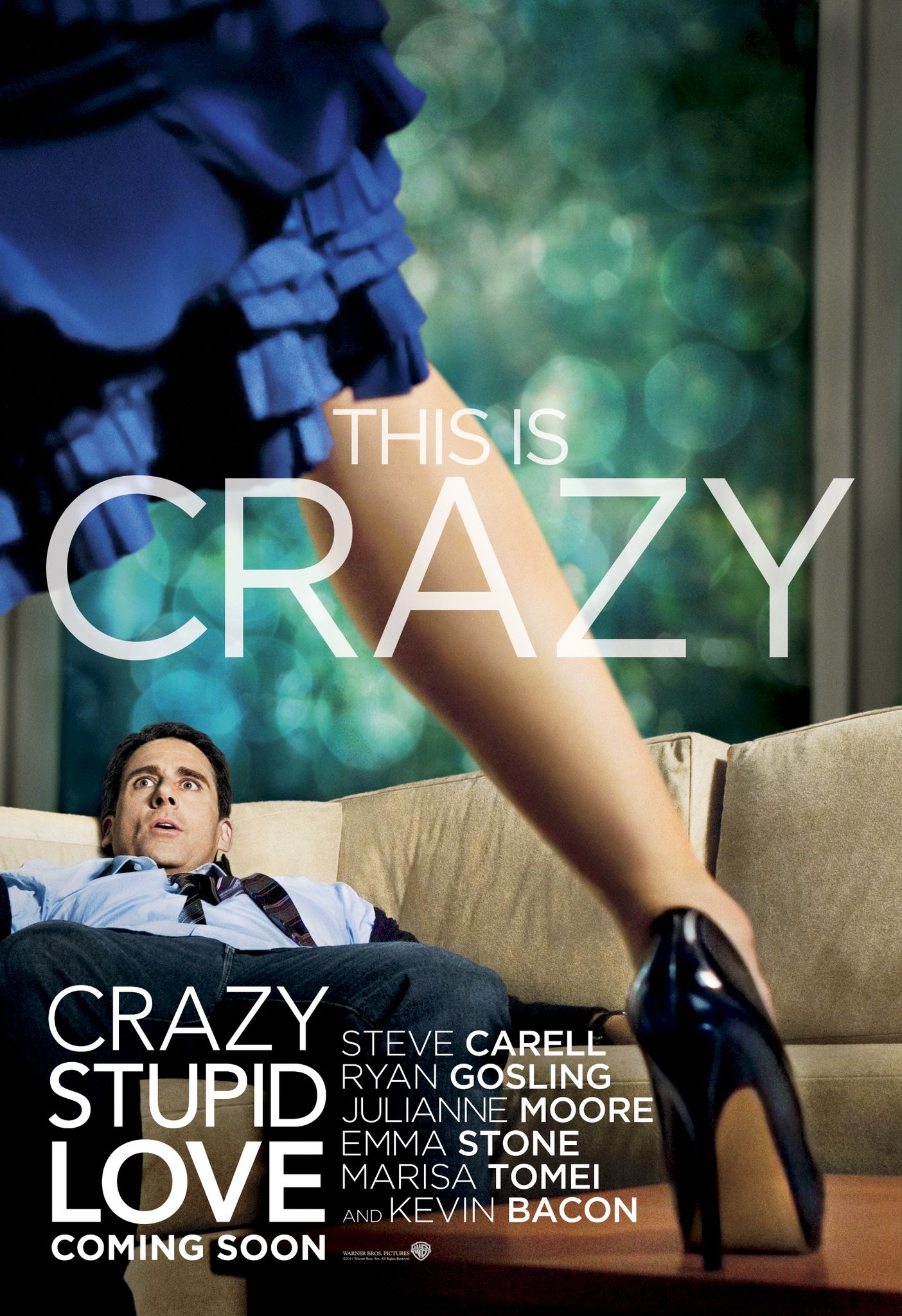 poster of Crazy Stupid Love (2011) Hindi Dubbed BluRay