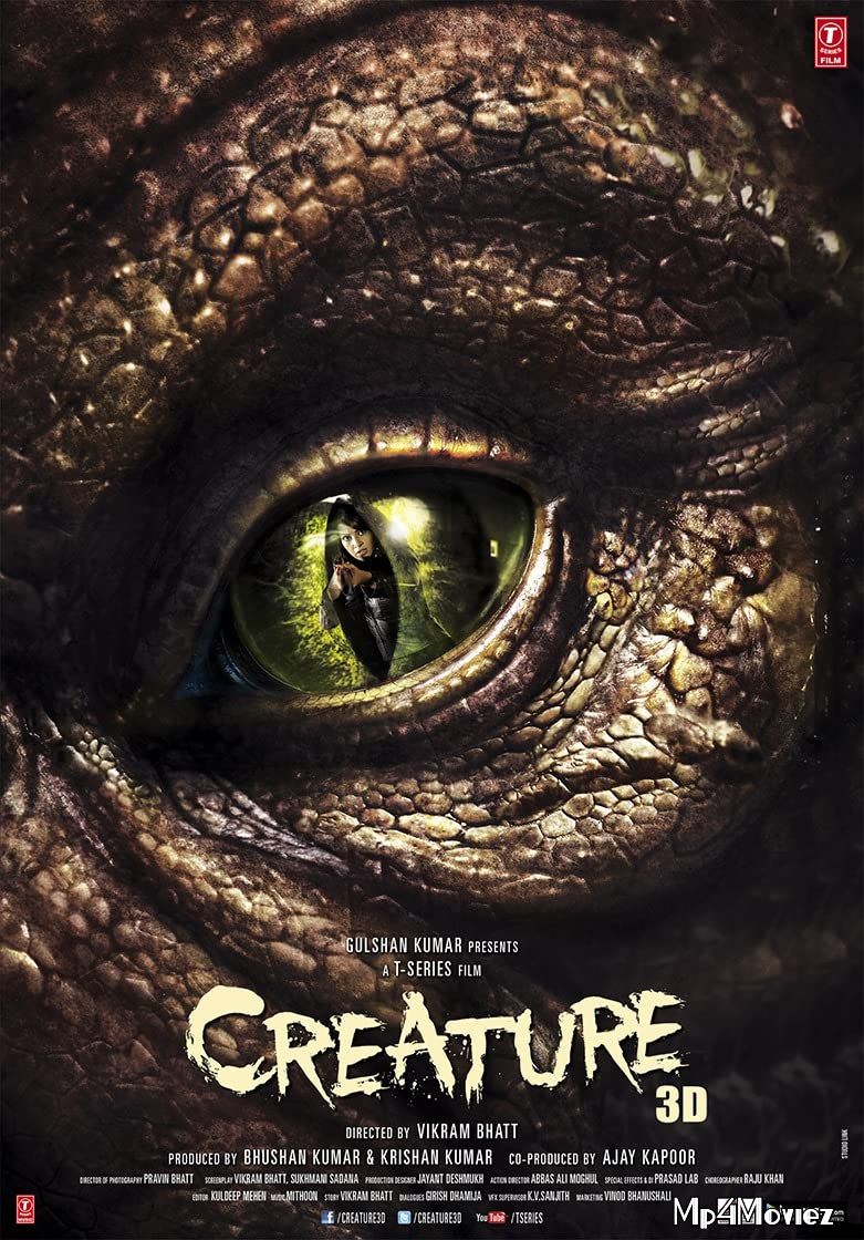 poster of Creature 3D (2014) Hindi WEB-DL