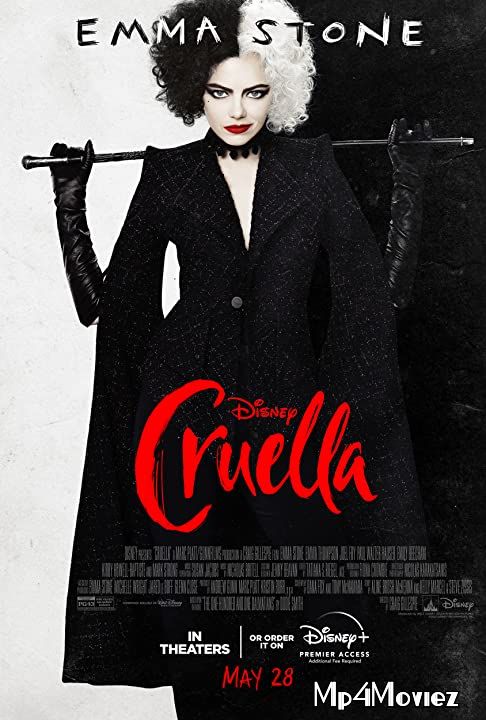 poster of Cruella (2021) Hollywood English HDRip