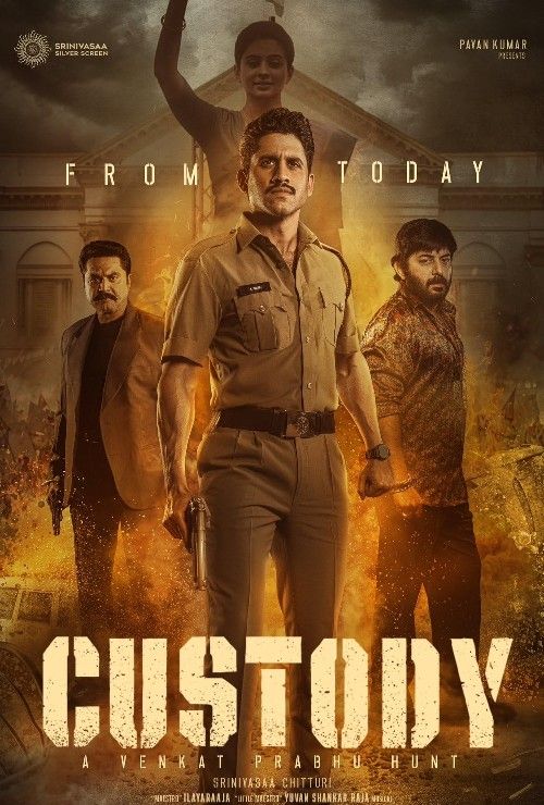 poster of Custody (2023) Hindi ORG Dubbed