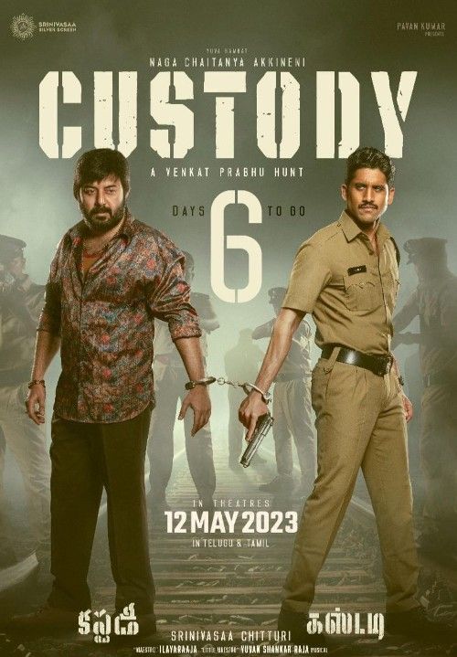 poster of Custody (2023) UNCUT Hindi Dubbed Movie