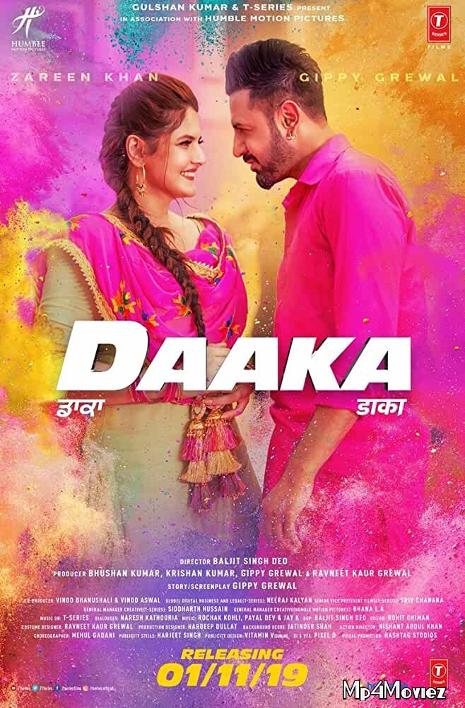 poster of Daaka 2019 Punjabi Full Movie