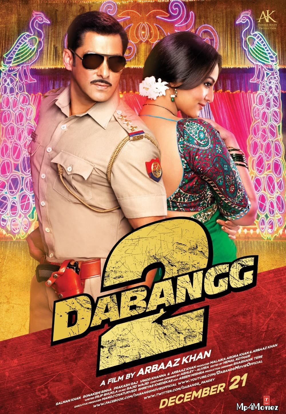 poster of Dabangg 2 (2012) Hindi HDRip