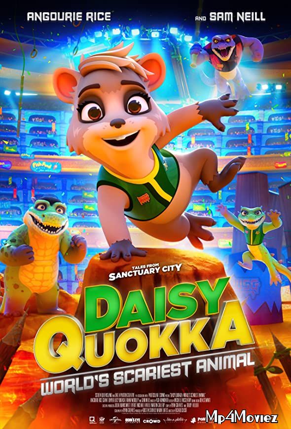 poster of Daisy Quokka Worlds Scariest Animal (2021) Hollywood HDRip