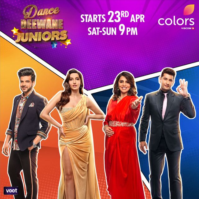 poster of Dance Deewane Juniors 19th June (2022) HDRip