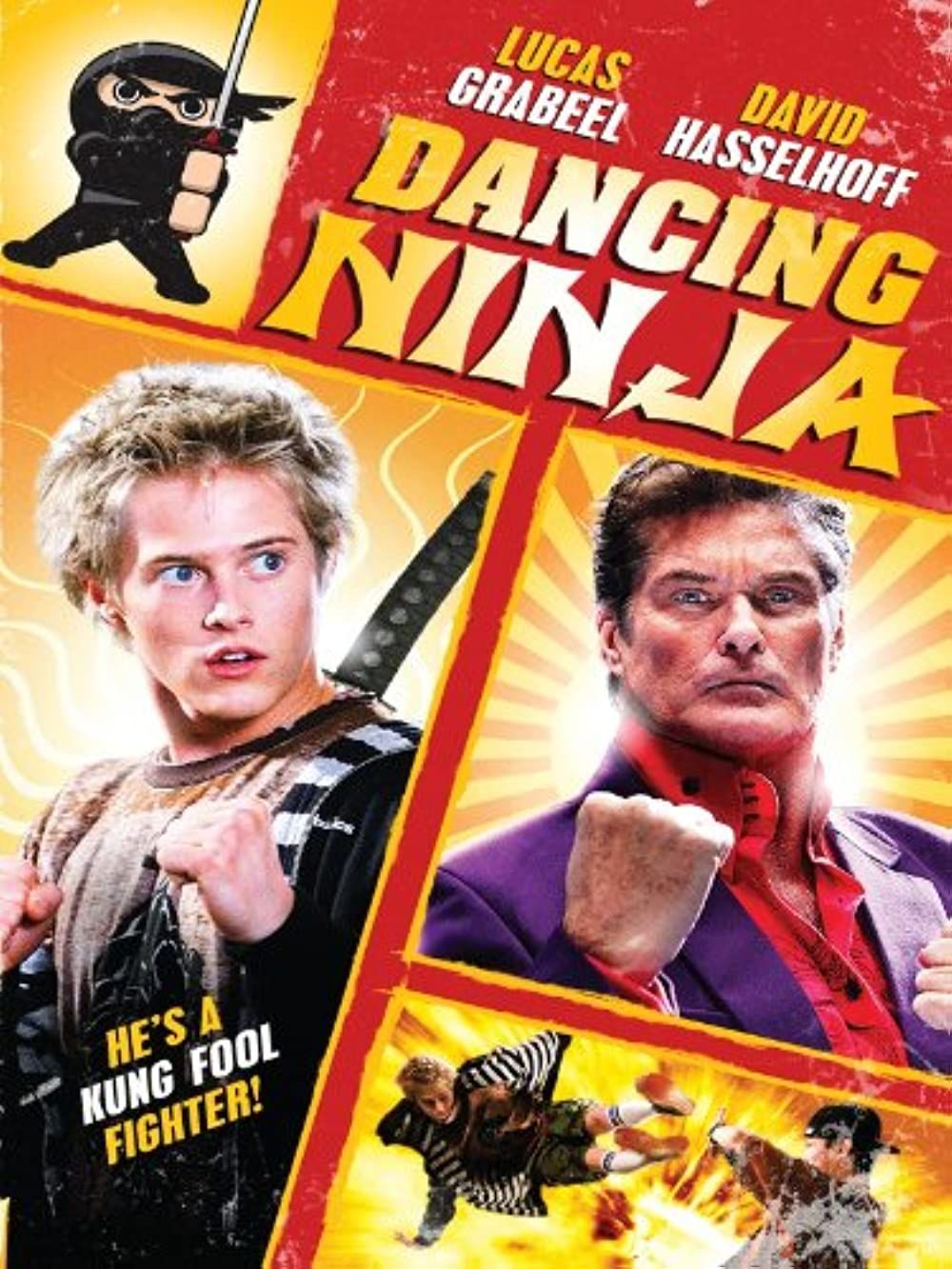 poster of Dancing Ninja (2010) Hindi Dubbed BluRay