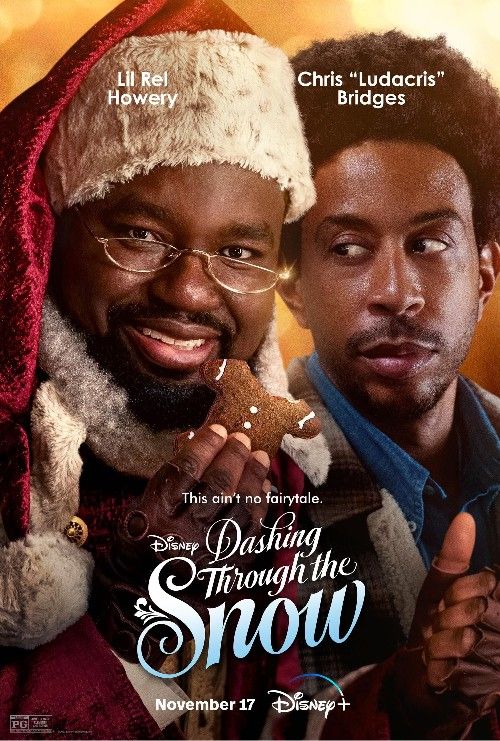 poster of Dashing Through the Snow (2023) Hollywood English Movie