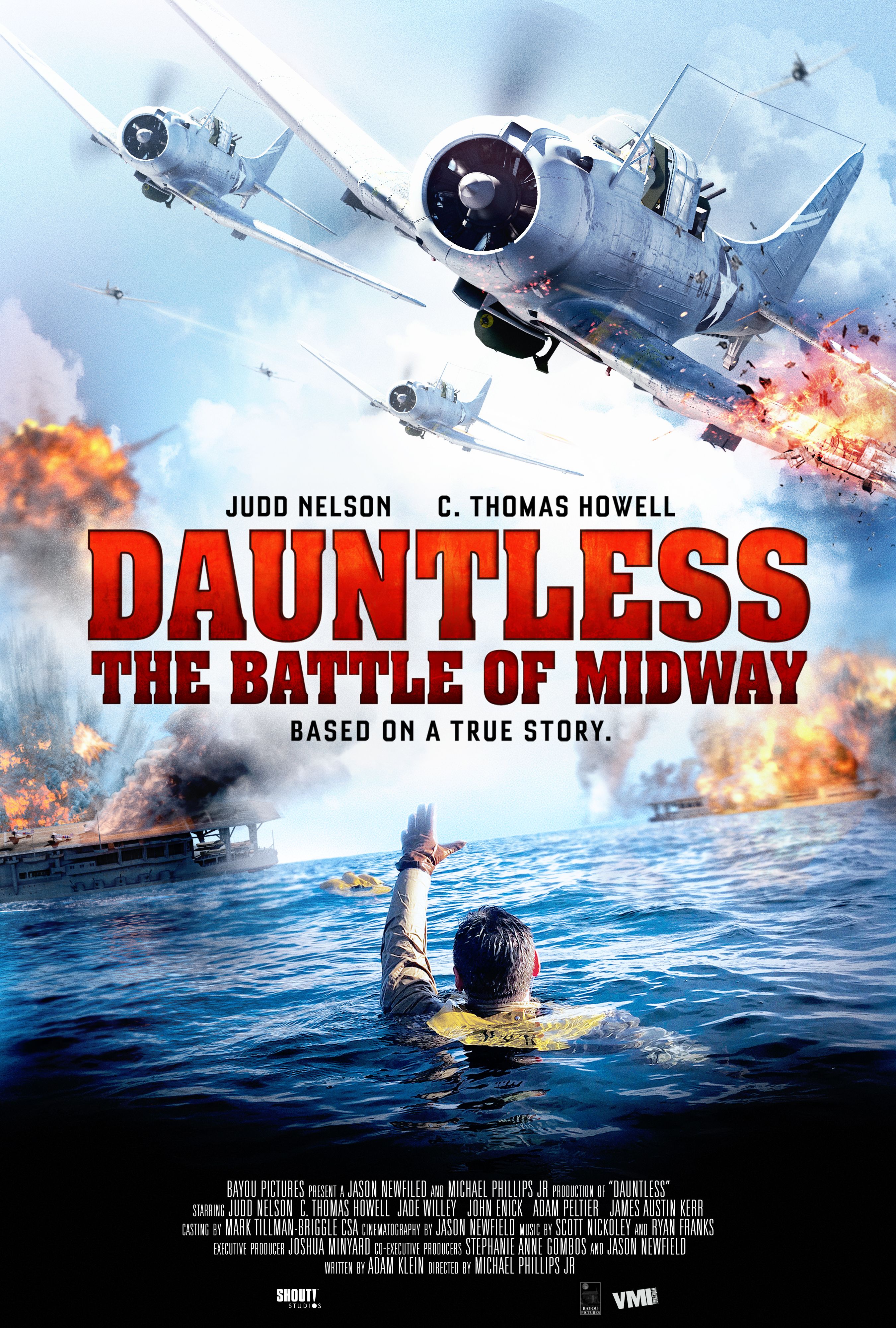 poster of Dauntless The Battle Of Midway (2019) Hindi Dubbed BluRay