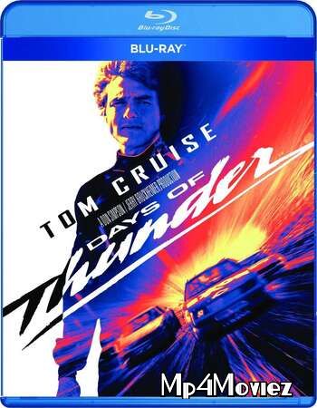 poster of Days of Thunder (1990) Hindi Dubbed BluRay