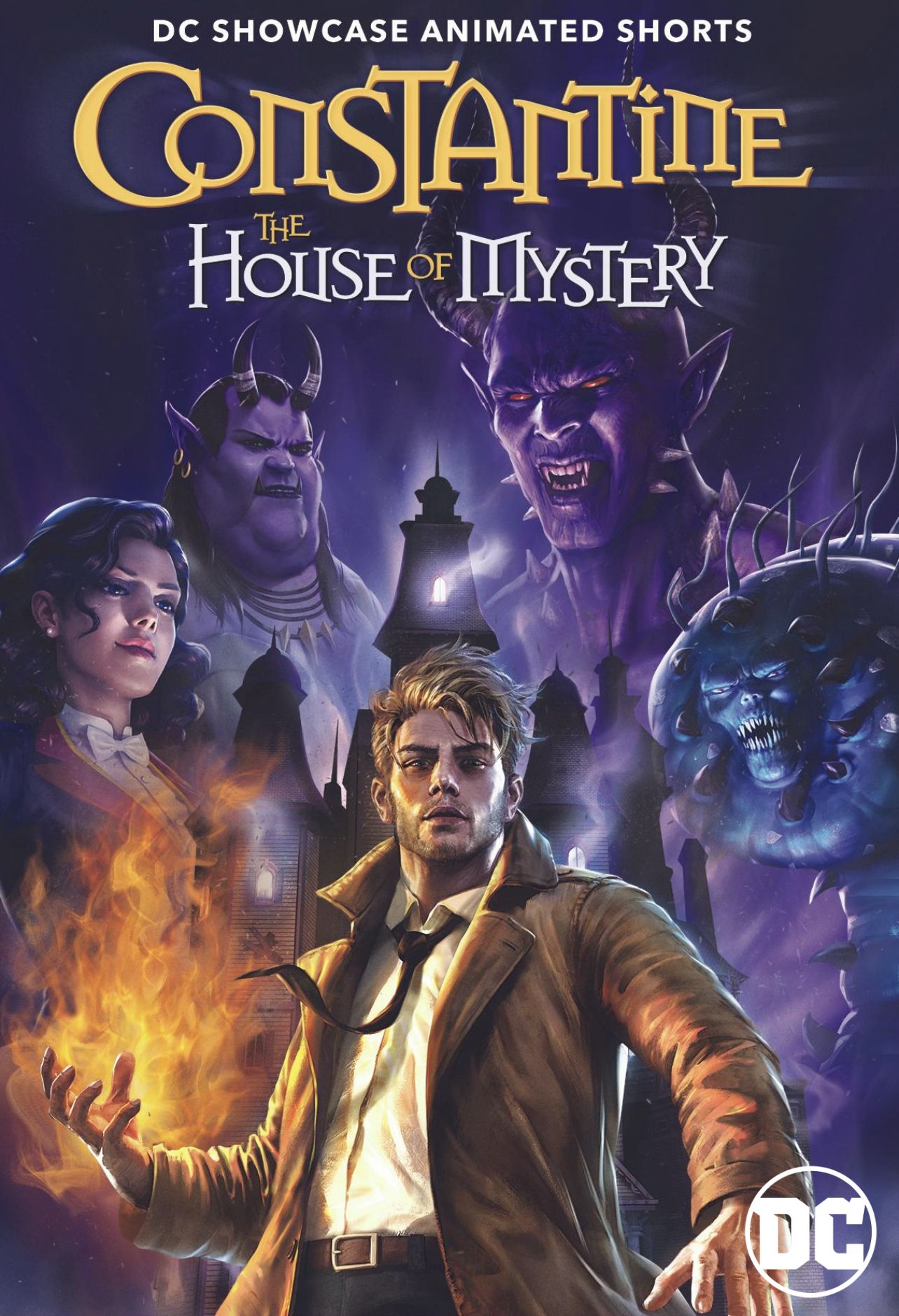 poster of DC Showcase: Constantine - The House of Mystery (2022) BluRay