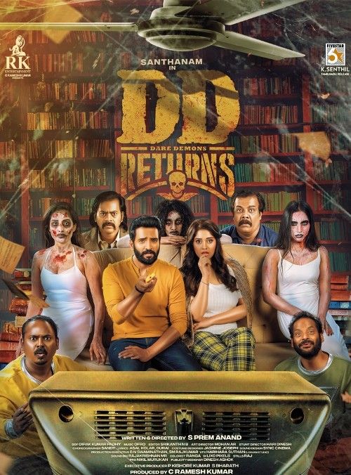 poster of DD Returns (2023) Hindi ORG Dubbed Movie