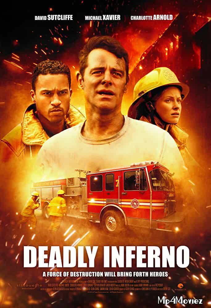 poster of Deadly Inferno 2016 Hindi Dubbed Movie