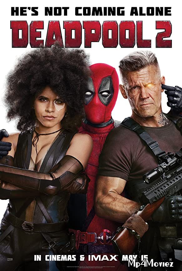 poster of Deadpool 2 (2018) Hindi Dubbed BRRip