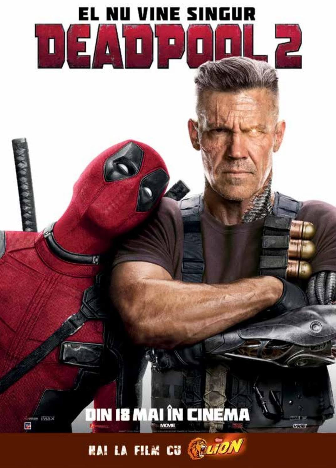 poster of Deadpool 2 (2018) Hindi Dubbed Movie