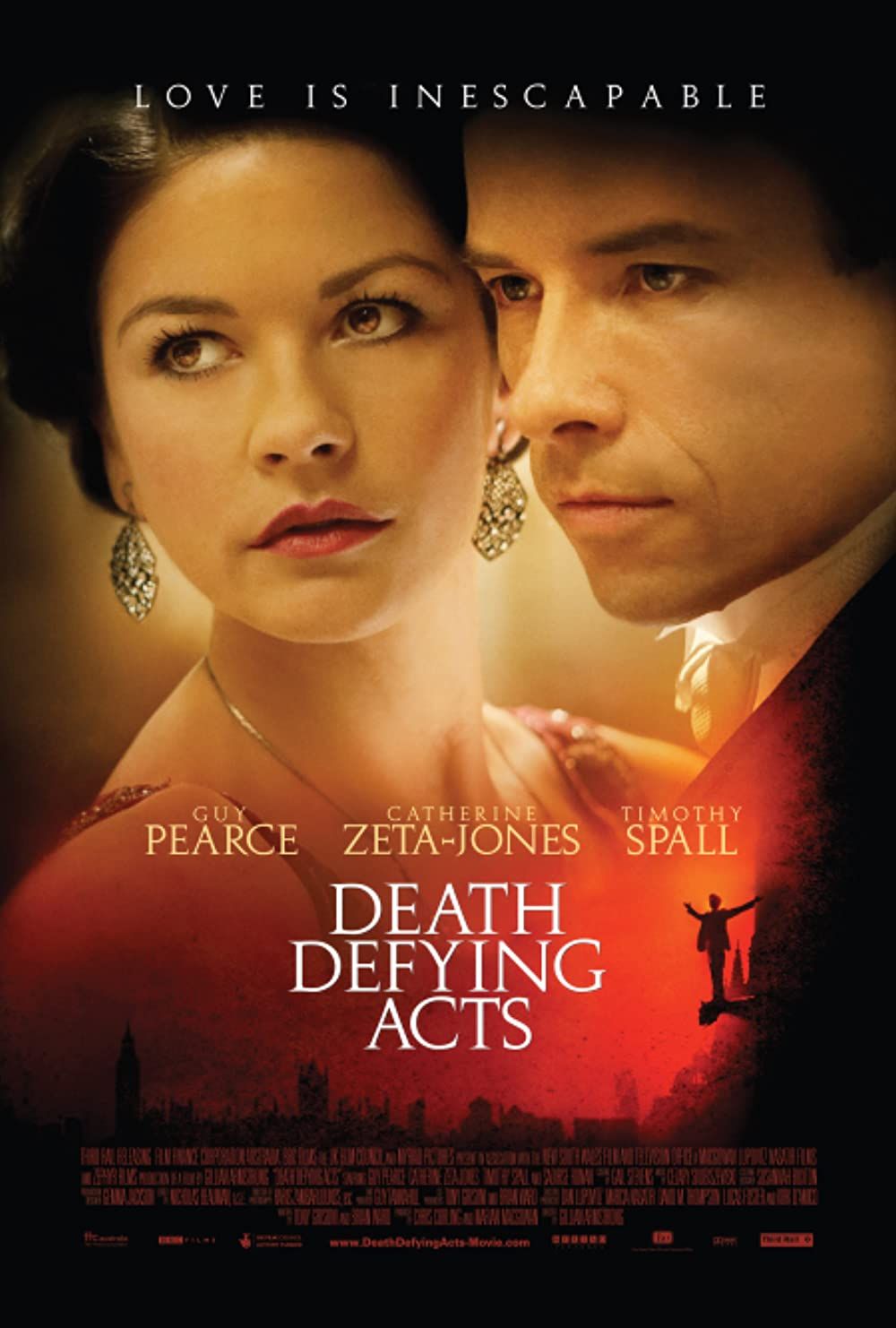 poster of Death Defying Acts (2007) Hindi Dubbed BluRay