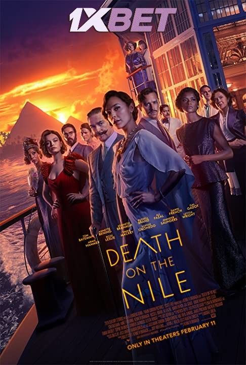 poster of Death on the Nile (2022) Tamil (Voice Over) Dubbed BDRip