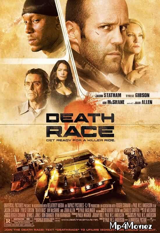 poster of Death Race 2008 Hindi Dubbed Movie