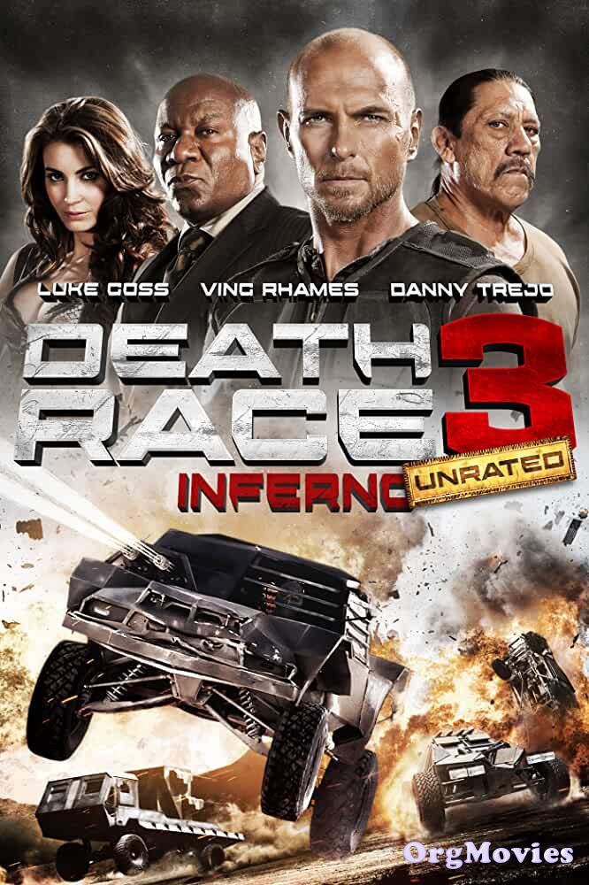 poster of Death Race 3 Inferno 2013 Hindi Dubbed