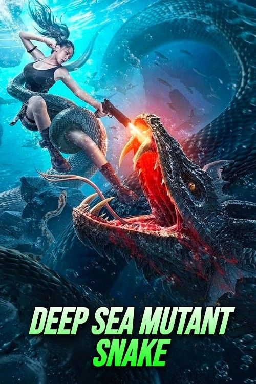 poster of Deep Sea Mutant Snake (2022) Hindi Dubbed Movie