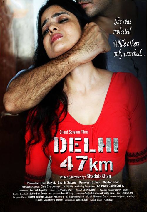 poster of Delh1 47 KM (2018) Hindi HDRip