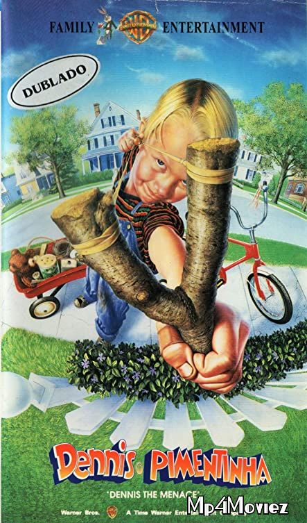 poster of Dennis the Menace 1993 Hindi Dubbed Movie