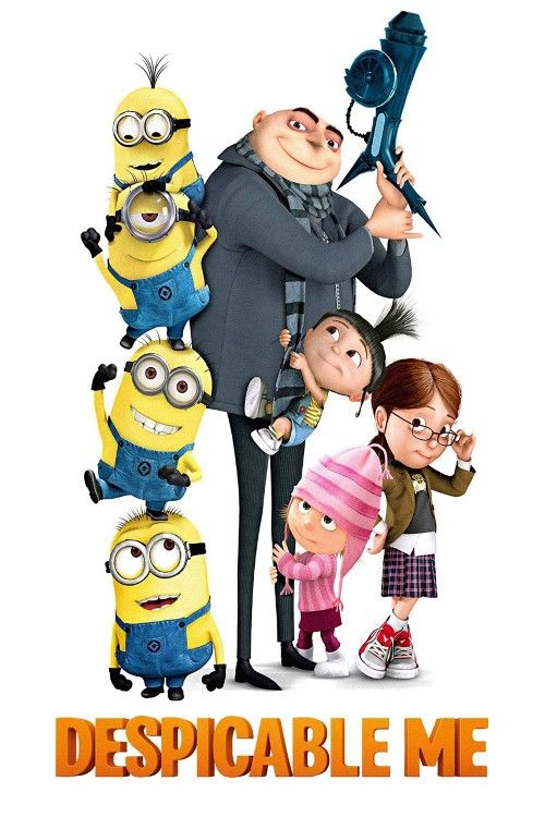 poster of Despicable Me 2010 Hindi Dubbed Movie