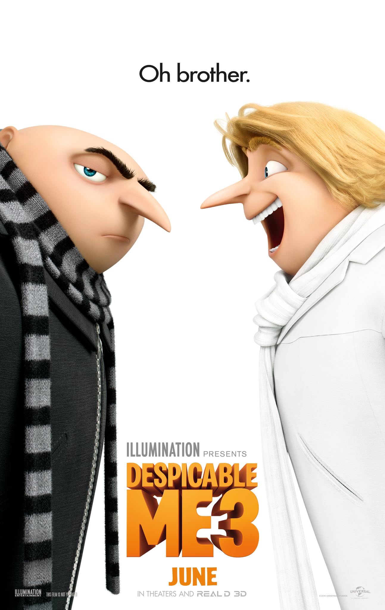 poster of Despicable Me 3 (2017) Hindi Dubbed