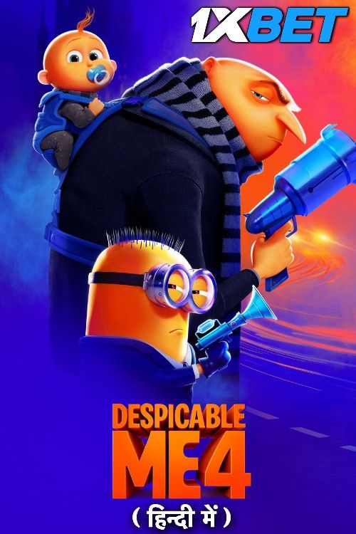 poster of Despicable Me 4 (2024) Hindi Dubbed (Line Audio)