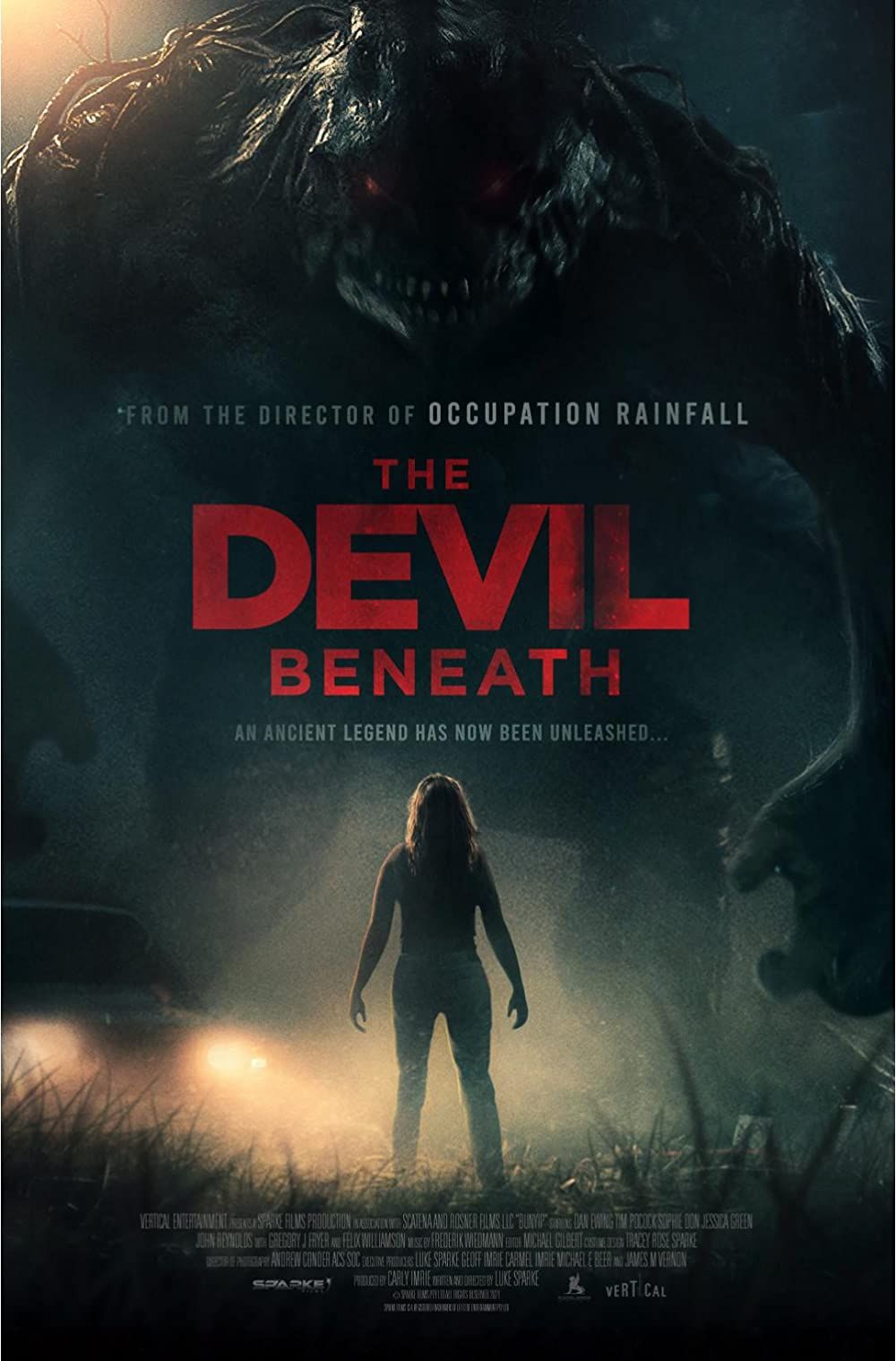 poster of Devil Beneath 2023 Hindi Dubbed (Unofficial) WEBRip