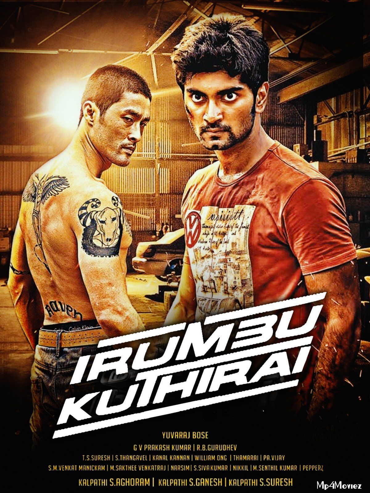 poster of Dhoom Machale (Irumbu Kuthirai) 2021 Hindi Dubbed Full Movie