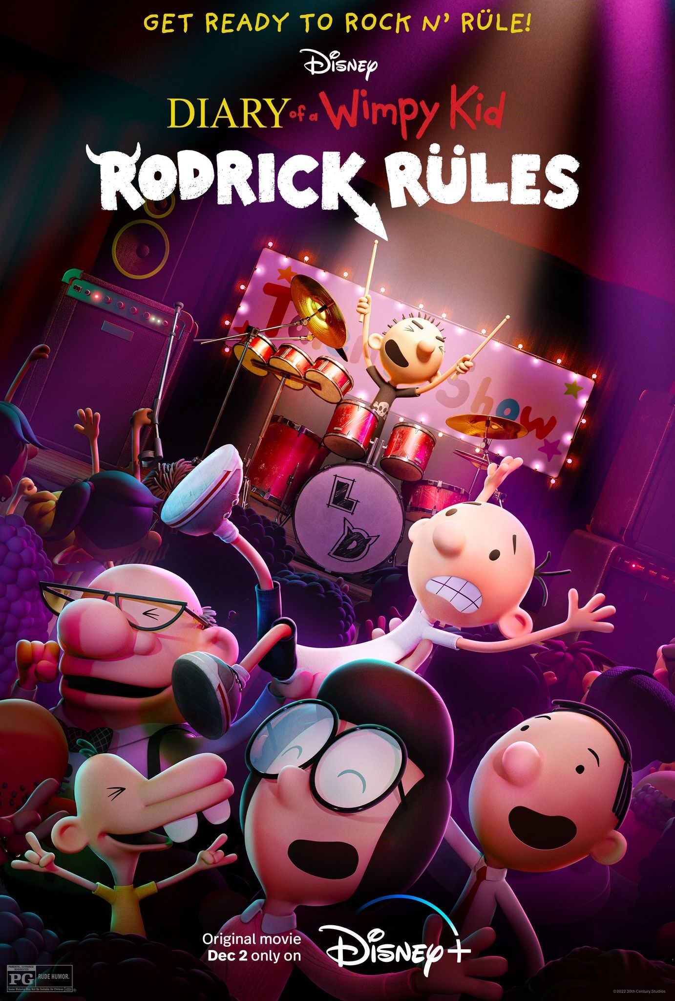 poster of Diary of a Wimpy Kid: Rodrick Rules (2022) English HDRip