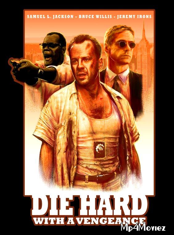 poster of Die Hard with a Vengeance 1995 Hindi Dubbed Full Movie